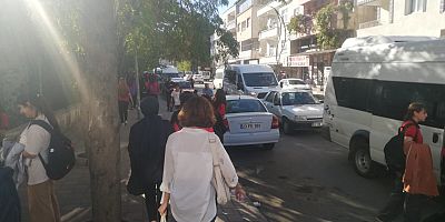 ÇERMİK Trafiği Öğrenciler İçin Tehlikeli Olmaya Başladı